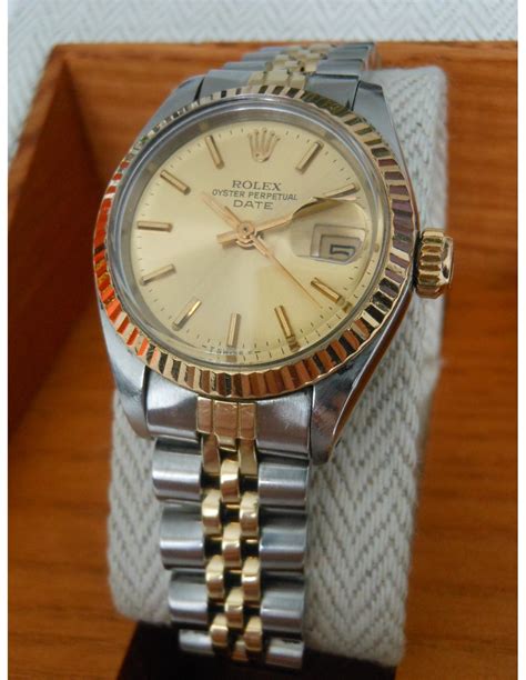 montre rolex femme oyster perpetual datejust occasion